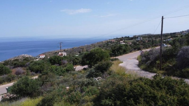 Kokkino Chorio Kreta, Kokkino Chorio: Grundstück mit Meerblick und Bergblick zu verkaufen Grundstück kaufen